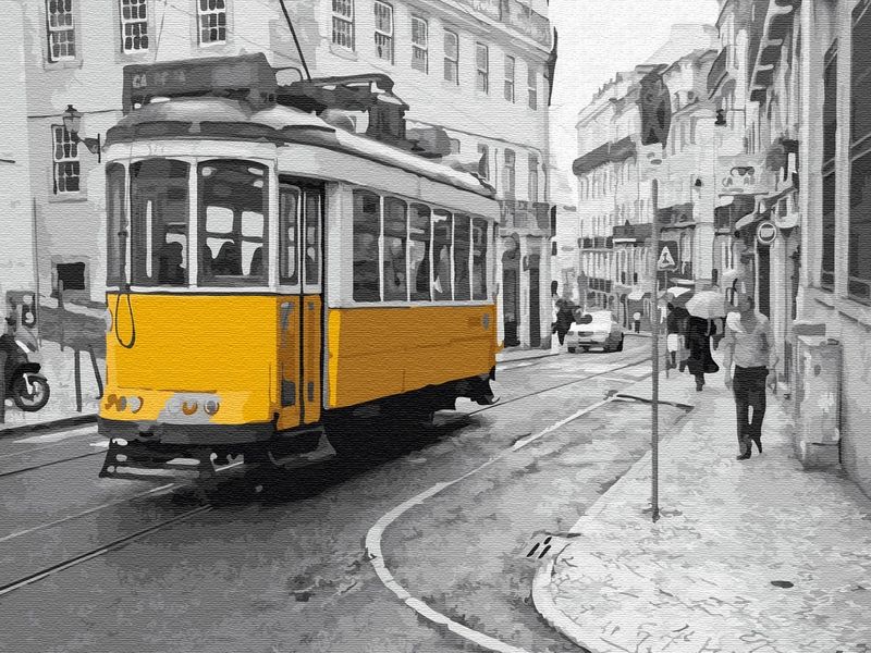 Картина по номерам на дереве 40х50 В СТИЛЕ РЕТРО 18 цветов