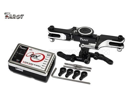 Система виртуальной сервооси TAROT ZYX 3G голова ОР 450PROFBL в сборе ZYX03