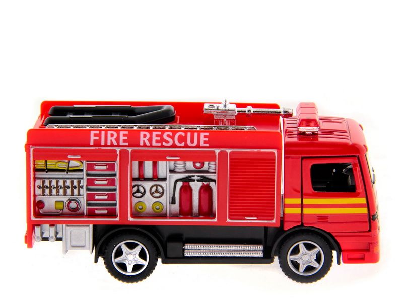 Машина Kinsmart Пожарная машина Rescue Fire Engine инерция 112шт бк