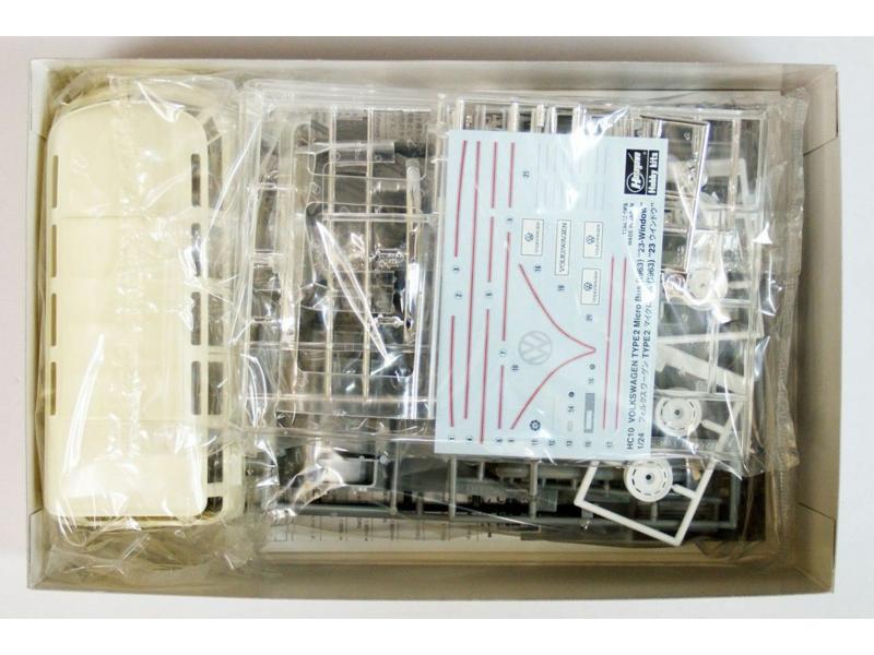 Сборная модель Hasegawa Автомобиль VW MICRO BUS 23WINDOW, 124