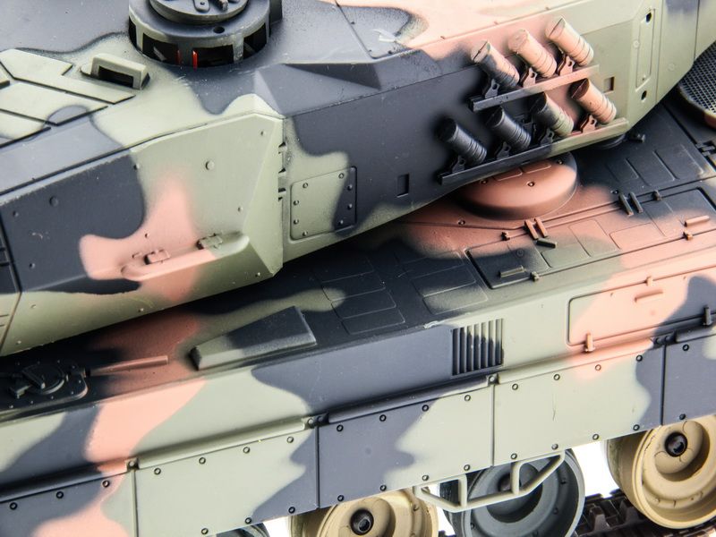 Радиоуправляемый танк Heng Long 124 Leopard A5, стреляет шариками, RTR