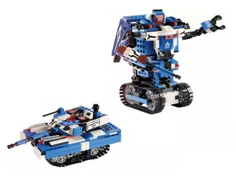 Радиоуправляемый конструктор CaDA 2 в 1 трансформертанк горный король 380 деталей