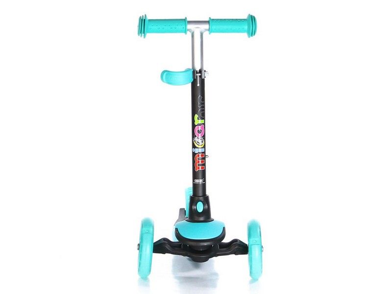 Самокат трехколесный Jet голубой