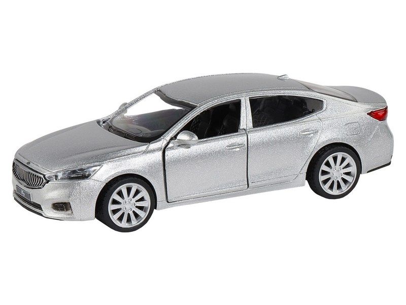 Машина АВТОПАНОРАМА KIA K7, серебряный, 141, инерция, вк 17,512,56,5 см