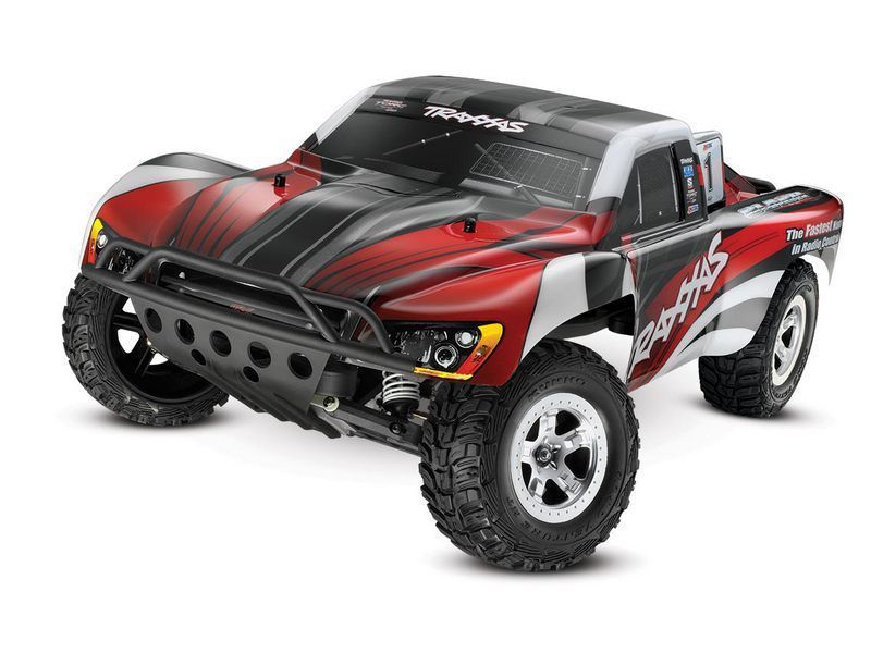Радиоуправляемый шорткорс Traxxas Slash 2WD 24GHz 110 RTR  TRA58024 
