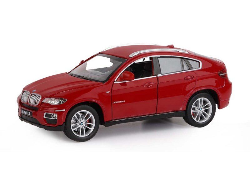 Машина АВТОПАНОРАМА BMW X6, бордовый, 126, вк 24,512,510,5 см