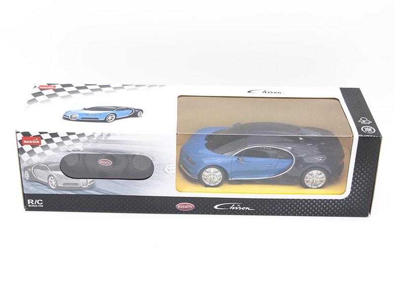 Радиоуправляемая машина Rastar Bugatti Chiron 124, в ассортименте