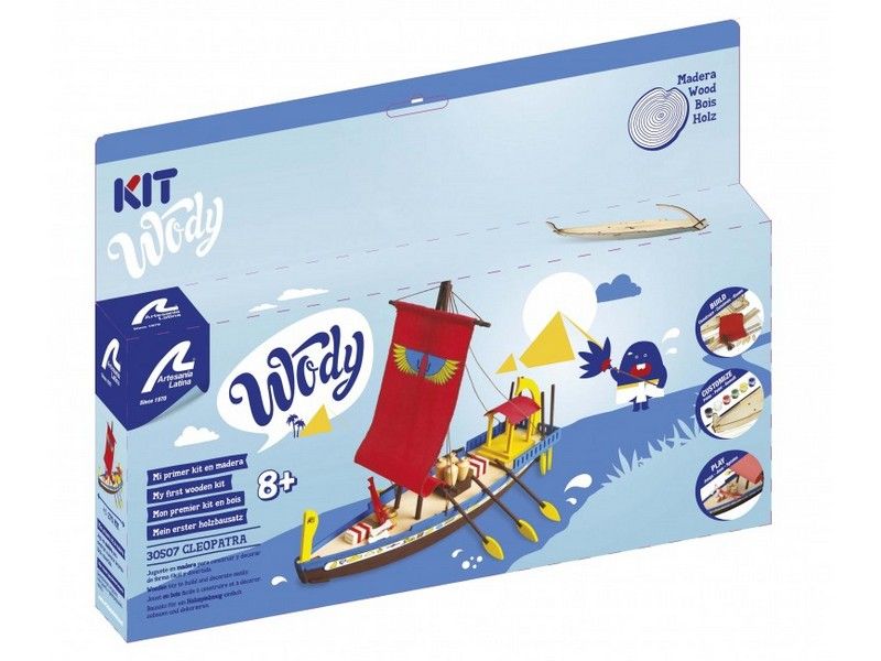 Сборная деревянная модель корабля Artesania Latina CLEOPATRA EGYPTIAN BOAT