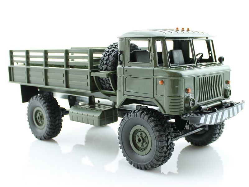 Радиоуправляемая автомодель WPL B24 грузовая зеленая 116акб 24G RTR