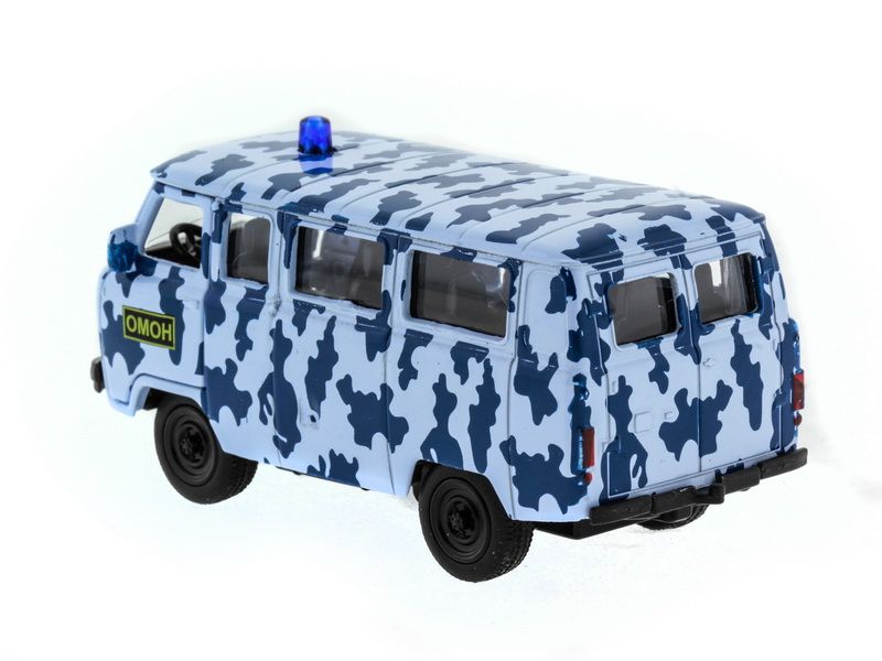 Машина АВТОПАНОРАМА инерц УАЗ452 ОМОН 150, вк 1275,5 см