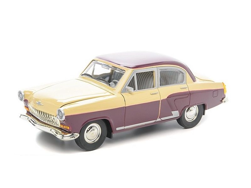 Машина АВТОПАНОРАМА ГАЗ21 Волга 124 вк  261211см, черная