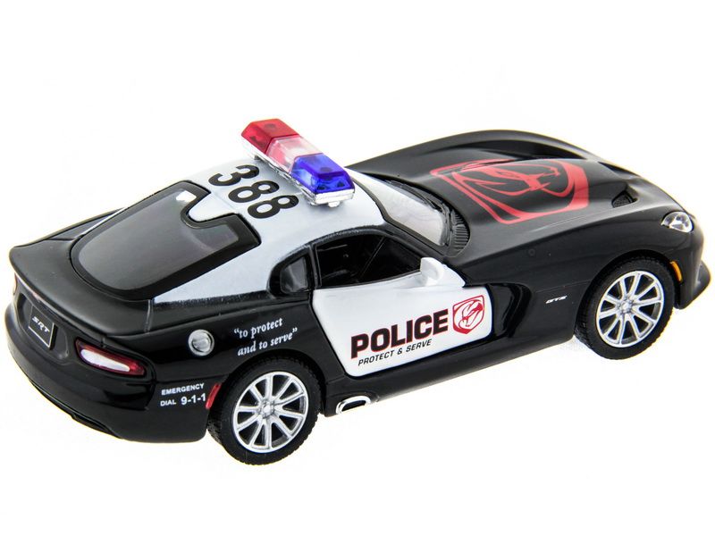 Машина Kinsmart 140 SRT Viper Police в асс инерция 112шт бк