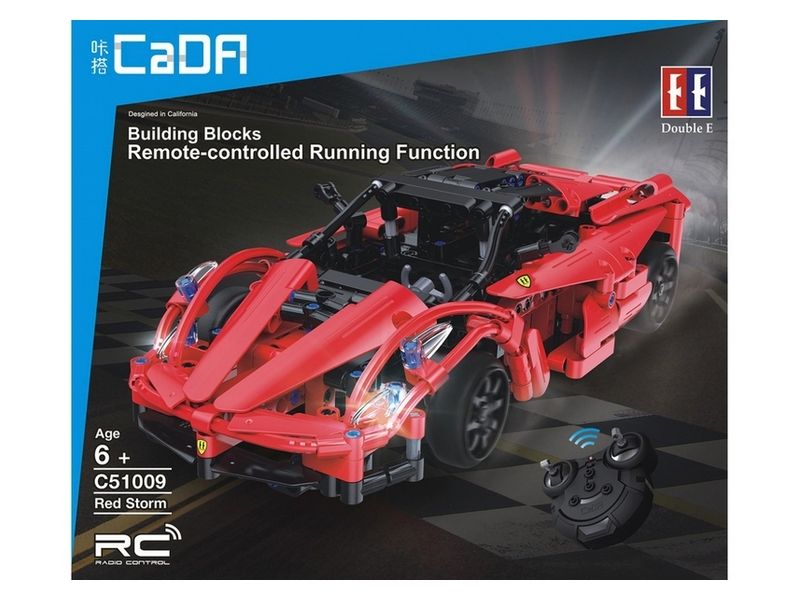 РУ конструктор CaDA Technic спортивная машина 380 деталей