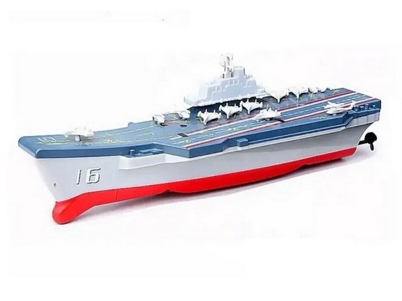 Радиоуправляемый авианосец 777212 24G, встроенный аккумулятор,USBзарядка