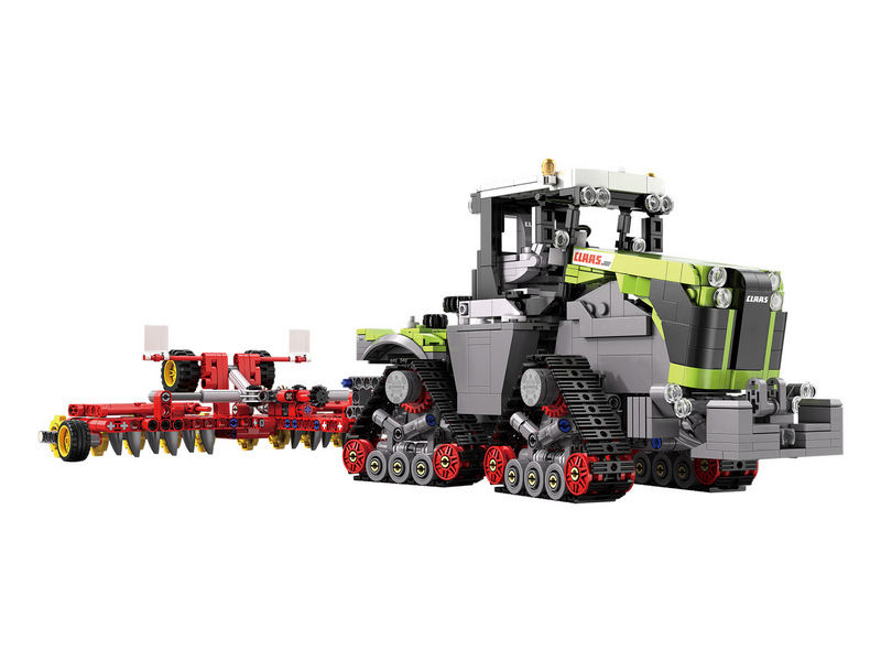 Конструктор CaDA трактор CLAAS XERION 5000 TRAC TS 132 1336 деталей