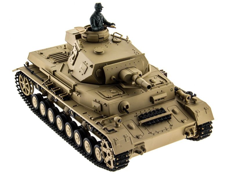 Радиоуправляемый танк Heng Long 116 Dak PZKpfw IV Ausf F1 Германия 24G RTR
