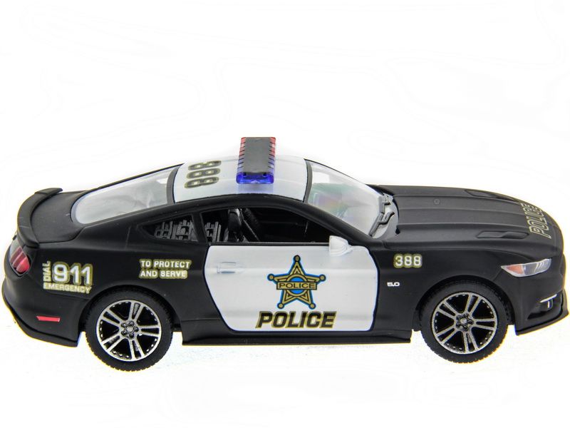 Машина Kinsmart 138 Ford Mustang GT 2015 Police инерция 112шт бк