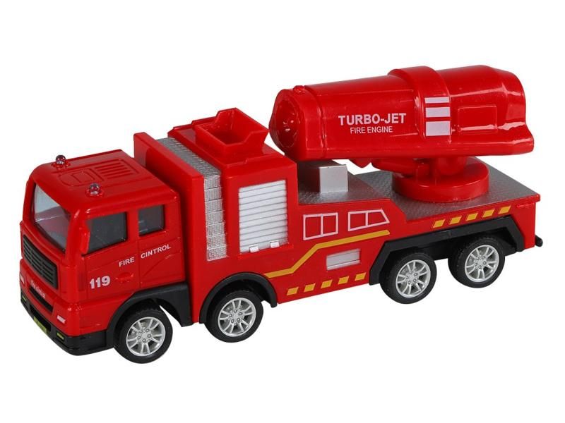 Машина AUTODRIVE Пожарная 16,5см инерционная, вп 26,4418,5см, ,