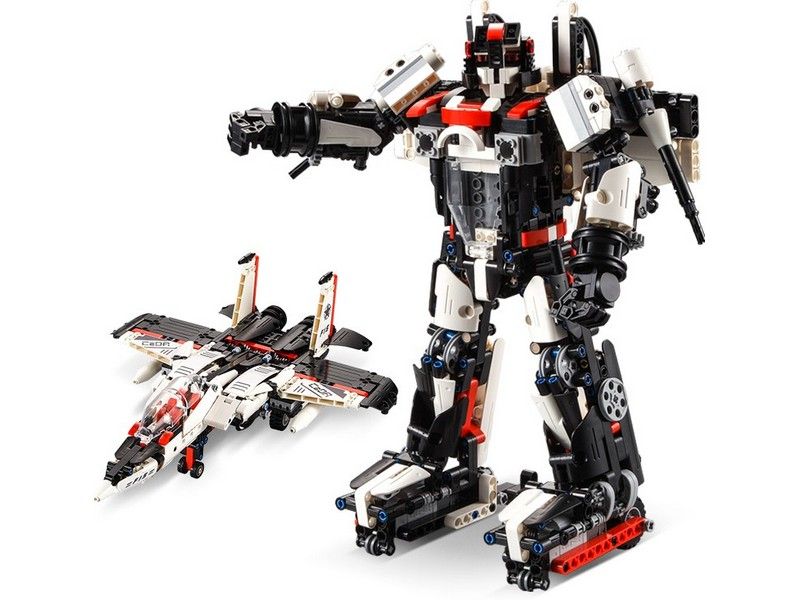 Радиоуправляемый конструктор CaDA 2 в 1 трансформер F15EagleBot 917 деталей