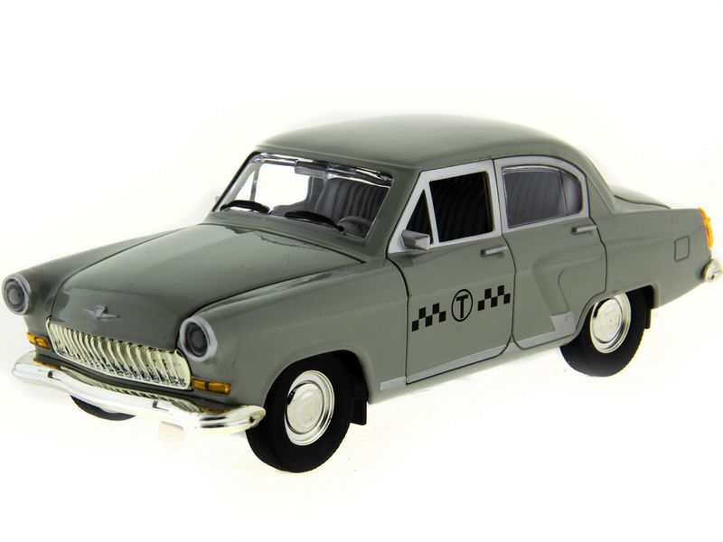 Машина АВТОПАНОРАМА ГАЗ21 Волга 124 вк  261211см, серая