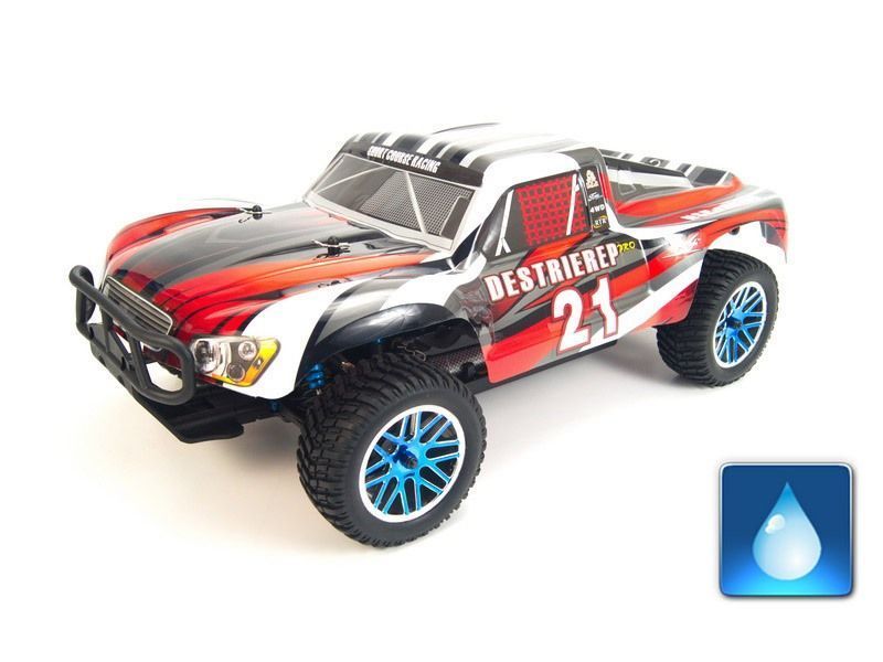 Радиоуправляемый шорткорс HSP Destrier Rally Monster Brushless 4WD 24GHz 110 RTR  АКК и ЗУ