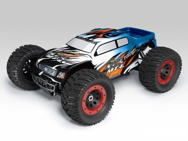 Радиоуправляемый монстр TTR МТ4 G3 Brushless 4WD 24G 18 RTR синий