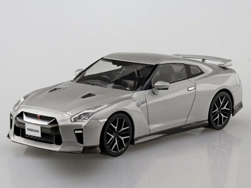 Сборная модель AOSHIMA Nissat GTR Ultimate Metal Silver 132