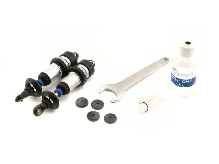 Амортизаторы GTR в сборе, без пружин, корпус алюминий, 2 штуки