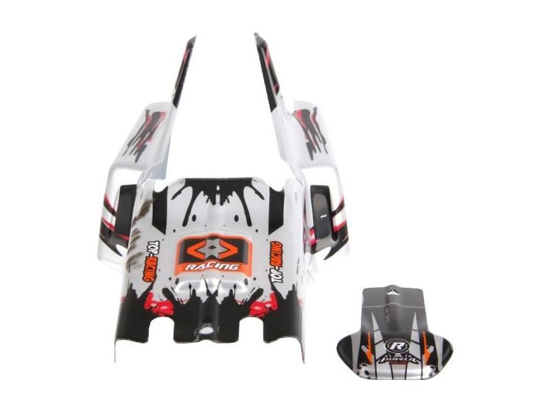 Корпус модели серебристый