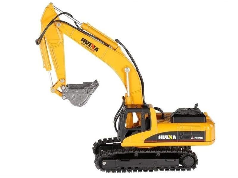 Металлический экскаватор с ковшом HUI NA TOYS 150 PRO