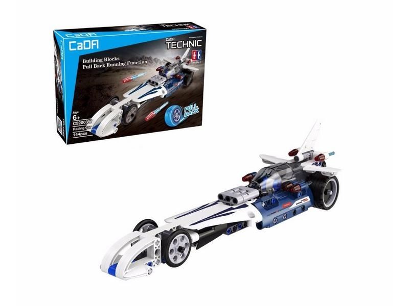 Конструктор CaDA Technic сверхзвуковой гоночный драгстер совместим с C52004W, инерция 144 дет