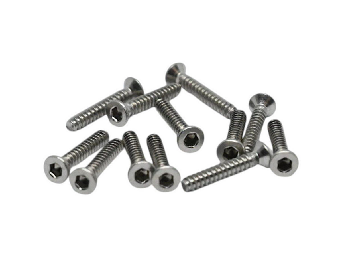 Винты с потайной шестигранной головкой 2х12мм для автомоделей MJX 114, 12шт