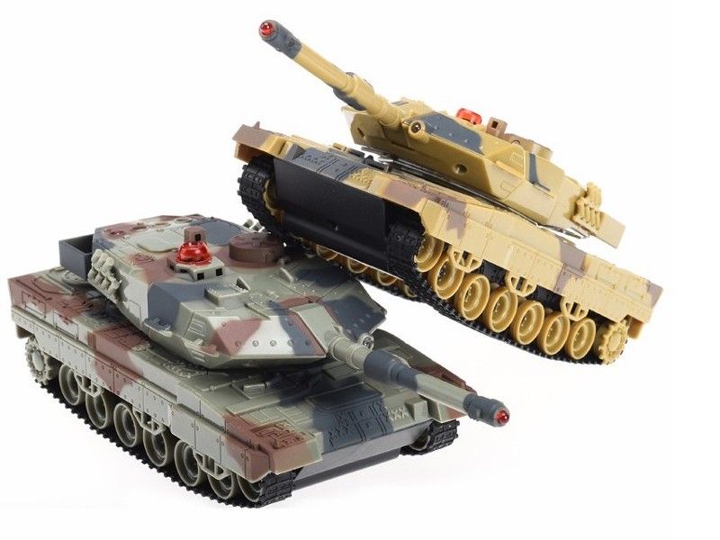Радиоуправляемый танк Huan Qi 136 Leopard 2A5, упревление через Bluetooth, для танкового боя