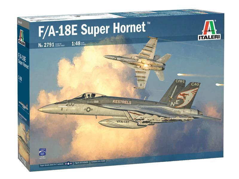 Сборная модель ITALERI 2791ИТ Самолет FA18E Super Hornet, 148