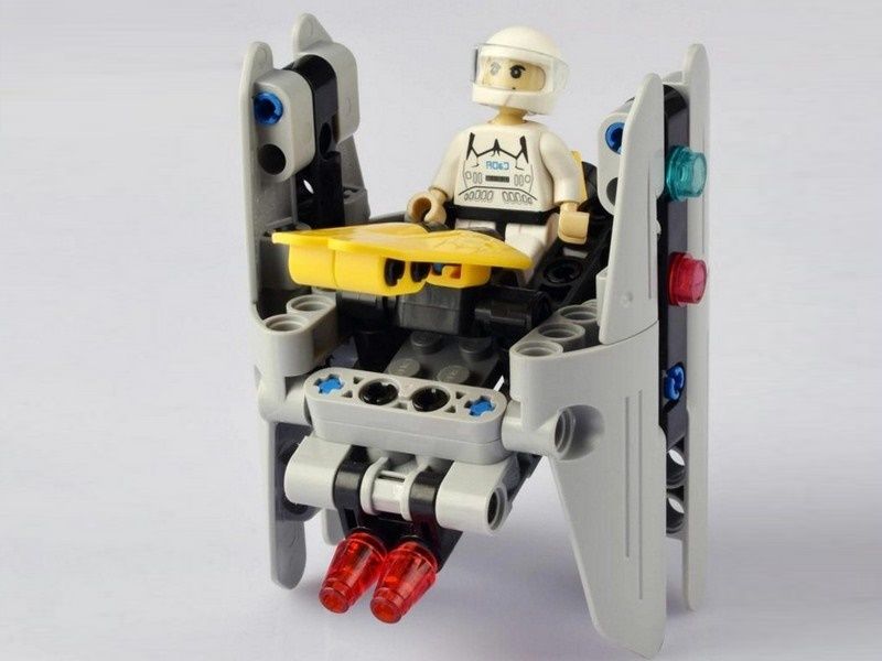 Конструктор CaDA Technic звездный отряд, соберите звездный корабль с C54001W02W04W 83 детали