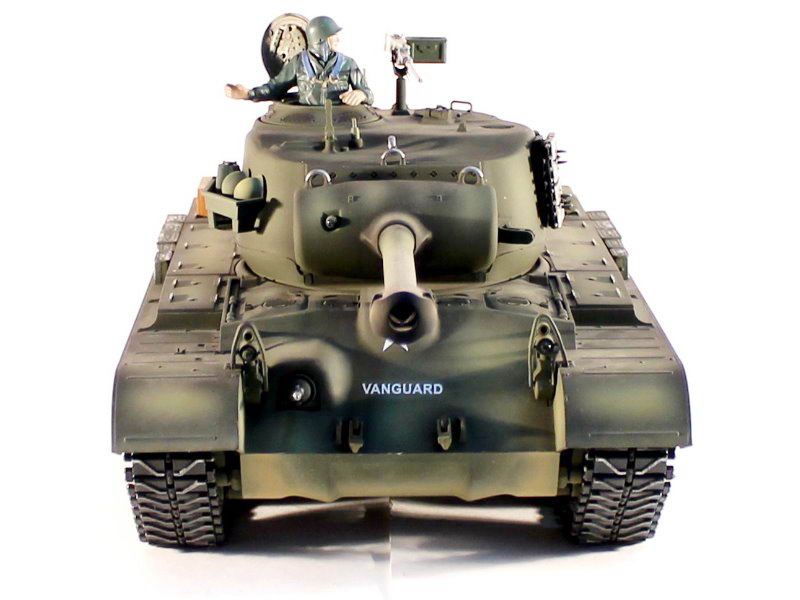Радиоуправляемый танк Taigen 116 M26 Pershing Snow leopard США PRO 24G RTR