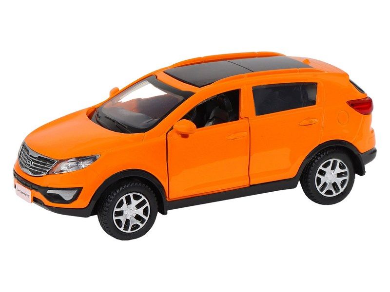 Машина АВТОПАНОРАМА KIA SPORTAGE R, оранжевый, 139, инерция, вк 17,512,56,5 см