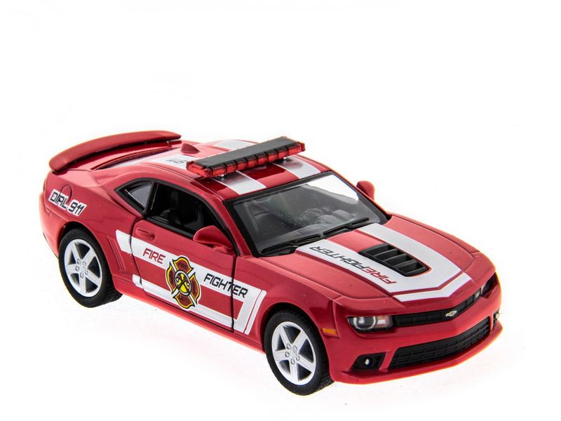 Машина Kinsmart 138 Chevrolet Camaro 2014 PoliceFire инерция 112шт бк