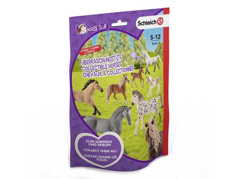 Фигурка Schleich Пакетиксюрприз с 2 фигурками Horse Club Serie 3