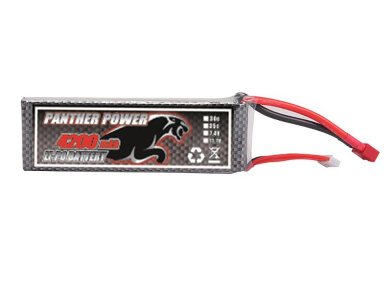Аккумулятор Remo Hobby LiPo 4200mAh, 7,4V, Tplug в жестком корпусе для Remo Hobby