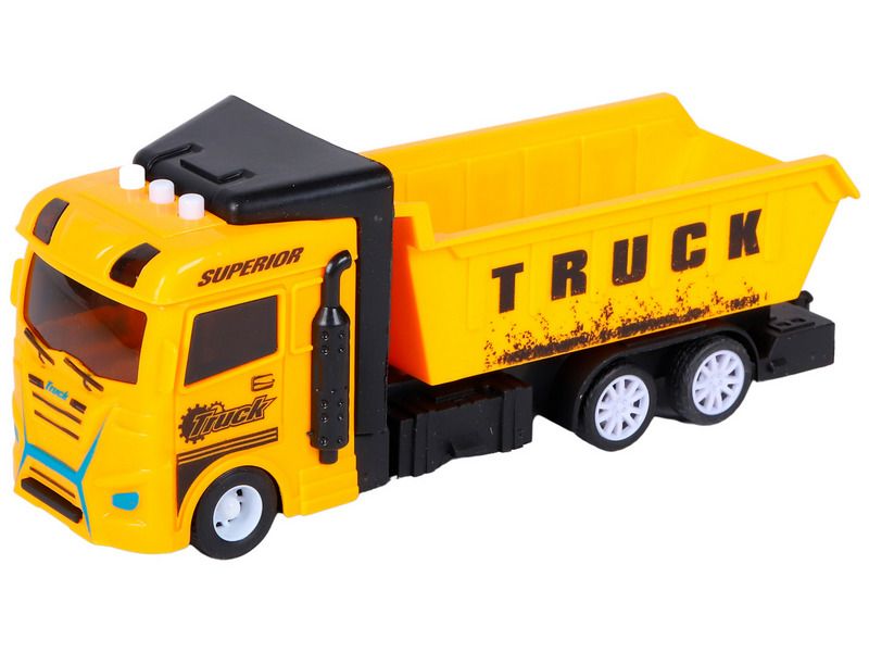 Машина AUTODRIVE Грузовик строительный фрикционный, со светом и звуком,  вк 23,5711 см