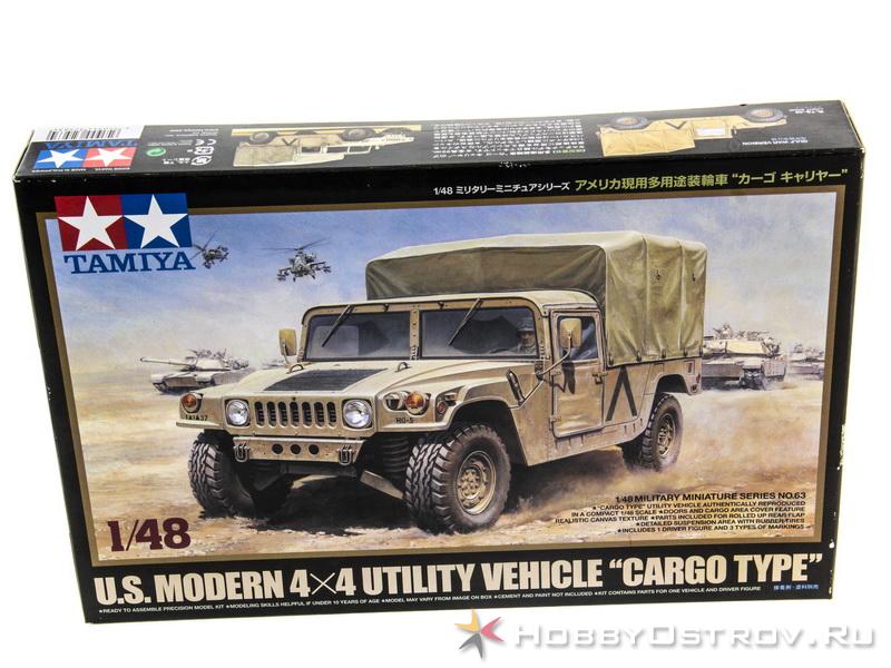 Склеиваемая модель Tamiya  148 US Modern 4x4 Cargo Type