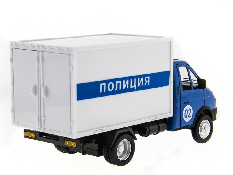Машина АВТОПАНОРАМА ГАЗель полиция 128, вк 241412 см