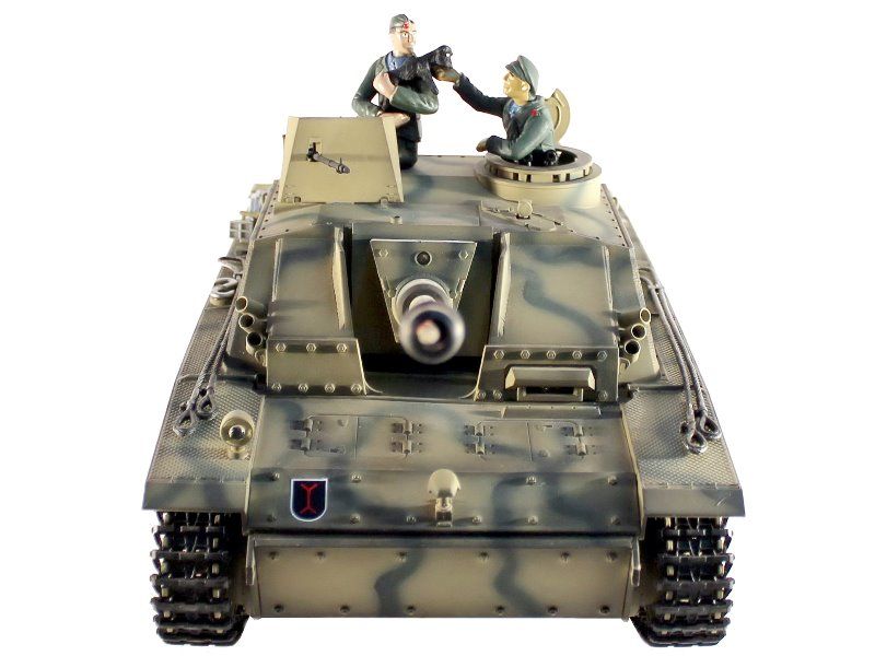 Радиоуправляемый танк Taigen 116 SturmgeschutzIIIausfgsdkfz Герм для ИК танк боя 24G RTR