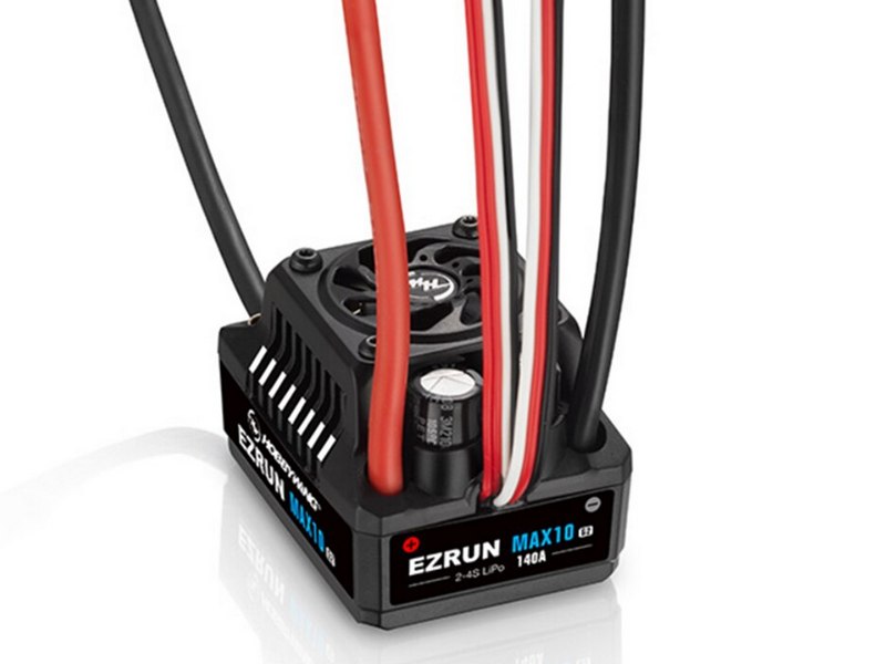 Бесколлекторный регулятор Hobbywing EZRUN MAX10 G2140A 140A880A, 110 влагозащищённый