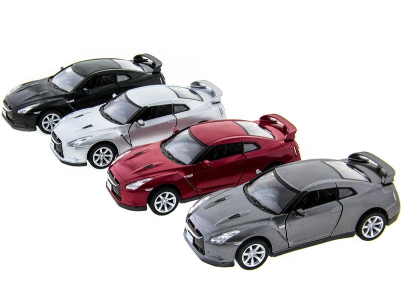 Машина Kinsmart 136 Nissan GTR R35 инерция 112шт бк