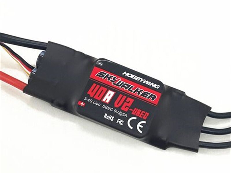 Бесколлекторный регулятор Hobbywing Skywalker40AV2 40A55A, Aircraft