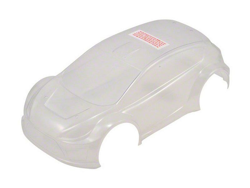 Неокрашенный и вырезанный корпус Ford Fiesta для Traxxas Fiesta 116