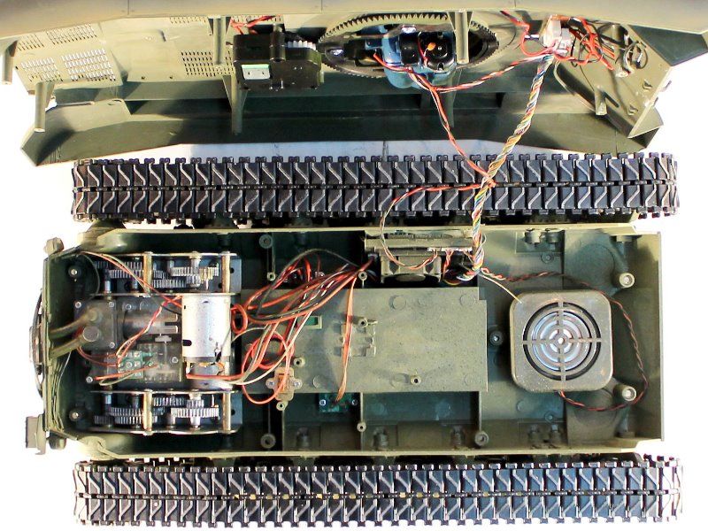 Радиоуправляемый танк Taigen 116 M26 Pershing Snow leopard США PRO 24G RTR
