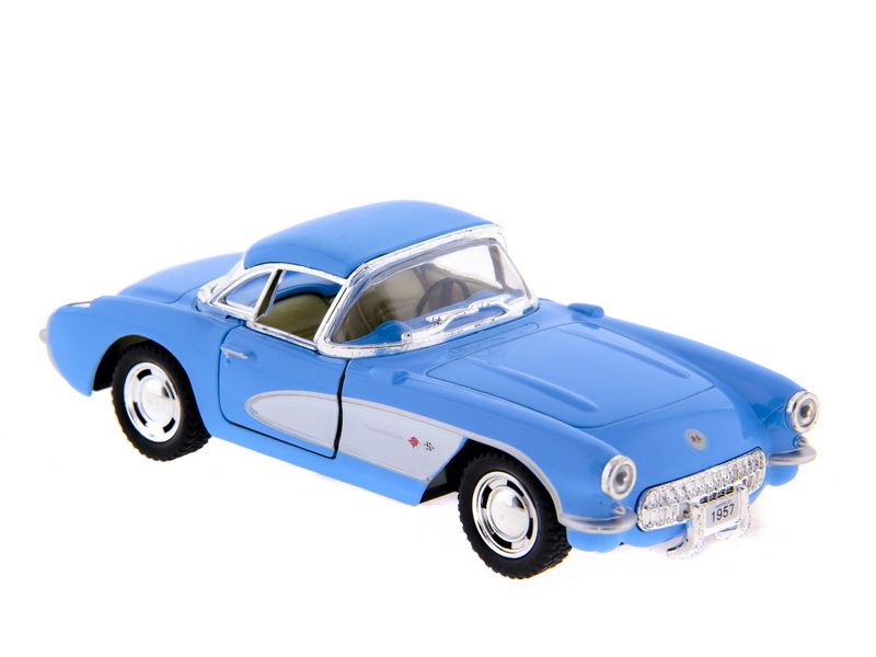 Машина Kinsmart Chevrolet Corvette 1957 инерция 112шт 134 бк